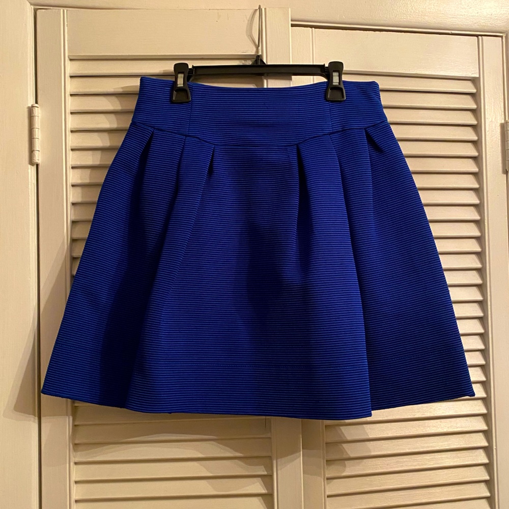 Nanette Lepore royal blue skirt